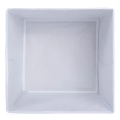 Design Imports Nonwoven Pp Cube Solid White Square 11X11X11 Set/2 -Design Imports GUEST 5a43c9a4 a7e9 41e2 a7d7 d53f2321f7db