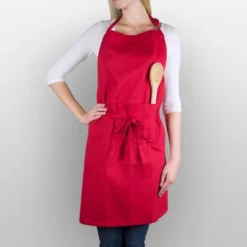 Design Imports Chino Chef Apron Tango Red -Design Imports GUEST 5c9c2794 5e77 4111 83f6 e94f0383637e