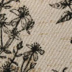 Botanical Printed Throw - Design Imports: Cotton, Hypoallergenic, Machine Washable, 50x60 Inches -Design Imports GUEST 5d312157 d54c 4741 8f1c 0bbb75e8ef4d