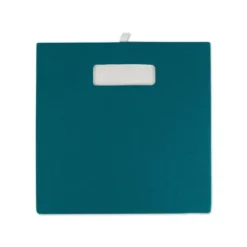 Polyester Cube Solid Teal Square 13x13x13 -Design Imports GUEST 5de36685 421d 4aa2 970e b5308c3affa6