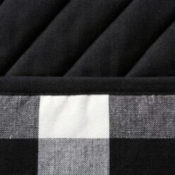 2pk Cotton Buffalo Check Potholder Set Black - Design Imports: Classic Kitchen Hot Pads & Oven Mitts, Machine Washable -Design Imports GUEST 5ecff121 f29a 48d3 8477 01e4ae63e920