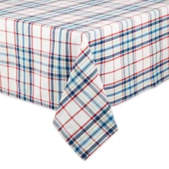 Design Imports Lighthouse Plaid Tablecloth 60X84 12 Design Imports Lighthouse Plaid Tablecloth 60X84 -Design Imports GUEST 6243eafc d958 4f43 a471 009edec01fa7