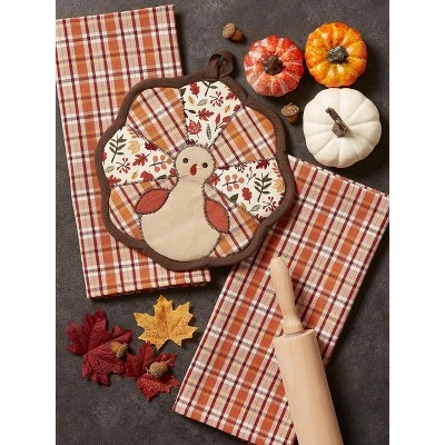 Design Imports Thanksgiving Holiday Gift Sets, Gobble Turkey Potholder Gift Set 7 Design Imports Thanksgiving Holiday Gift Sets, Gobble Turkey Potholder Gift Set - Image 7