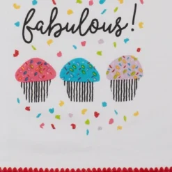 Design Imports Embellished Dishtowel Set 3 Piece, Happy Birthday, 18X28" -Design Imports GUEST 62c4b3fe 39d6 434b a9f8 ba9c1e0616b7