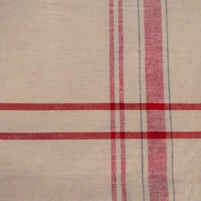 Design Imports French Stripe Napkin Set 6 Piece, Taupe/Red, 20X20" 8 Design Imports French Stripe Napkin Set 6 Piece, Taupe/Red, 20X20" - Image 8