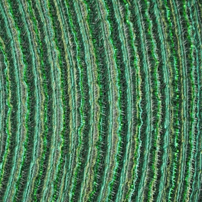 DII Metallic Woven Round Placemat, Green, 15" Diameter 3 DII Metallic Woven Round Placemat, Green, 15" Diameter - Image 3