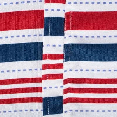 Design Imports Patriotic Stripe Outdoor Tablecloth With Zipper 60X120 3 Design Imports Patriotic Stripe Outdoor Tablecloth With Zipper 60X120 - Image 3