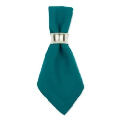 Design Imports Storm Blue Solid Napkin Set/6