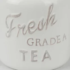 Design Imports Aqua Ceramic Jar Canister Set/3 -Design Imports GUEST 69c21360 b6ea 4c7e 89c6 906c94419d29