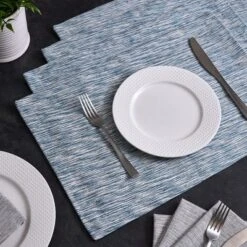 Design Imports Space Dyed Placemat Set/4, Stellar Blue -Design Imports GUEST 69f85693 834c 4f00 8eef ac9719aad273