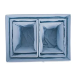 Design Imports Set Of 5 Antique White Chicken Wire Liner Baskets Denim 12 Design Imports Set Of 5 Antique White Chicken Wire Liner Baskets Denim -Design Imports GUEST 6a8be032 8453 42e8 aab7 31a89721dd86