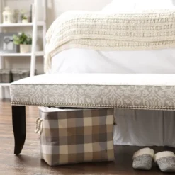 Design Imports Polyester Bin Tri Color Stone Rectangle Medium 16X10X12 -Design Imports GUEST 6ca81505 cbb0 423e 9cff 185b6fd5d2d4