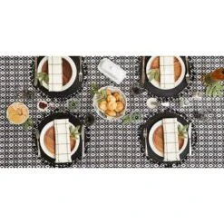 Design Imports Black Ikat Outdoor Tablecloth 60X84 13 Design Imports Black Ikat Outdoor Tablecloth 60X84 -Design Imports GUEST 6d0a9952 12ba 494d 9f91 13db7aacf009 2