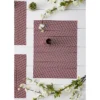 Design Imports Barn Red Textured Twill Weave Placemat Set/6