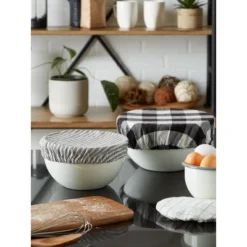 DII Assorted Black Farmhouse Woven Dish Cover Set/3 13 DII Assorted Black Farmhouse Woven Dish Cover Set/3 -Design Imports GUEST 6f44a978 0460 4386 b1df c8c2bfb0845f