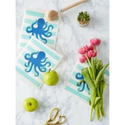 Design Imports Swedish Dishcloth Set/3, Reusable & Absorbent, Octopus -Design Imports GUEST 6f7abcba 01d4 4fcd afe0 100cafd16f82