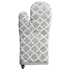 Design Imports Printed Oven Mitt Set 2 Piece Gray 13X7" -Design Imports GUEST 70dbc4f4 abb5 4d30 bef1 e505adb869ea