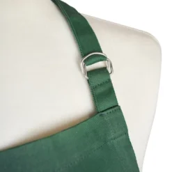 Design Imports Chino Chef Apron Dark Green