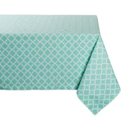 Design Imports Aqua Lattice Tablecloth 60X84 13 Design Imports Aqua Lattice Tablecloth 60X84 -Design Imports GUEST 73eb6b1b dbe3 4dbb 812e b64f88658f2c 2