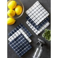 Design Imports Windowpane Terry Dishcloth Set 6 Piece, 12X12", Nautical Blue 11 Design Imports Windowpane Terry Dishcloth Set 6 Piece, 12X12", Nautical Blue -Design Imports GUEST 74938848 b10d 4870 9b8f 8890fe4bde46