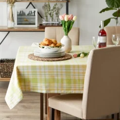 Design Imports Lemon Bliss Plaid Tablecloth 60X120 10 Design Imports Lemon Bliss Plaid Tablecloth 60X120 -Design Imports GUEST 74a5849e 5df9 4bce 9ee7 9b70ccd099b8