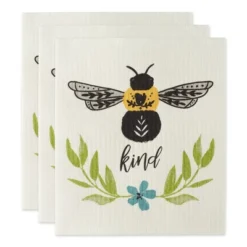 Design Imports Bee Kind Swedish Dishcloth Set/3 -Design Imports GUEST 7633d785 03d5 424c a1d5 8f1fe1352b68