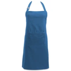 Design Imports Chino Chef Apron Blue -Design Imports GUEST 76bc57d2 df11 4c5e 8ff6 a37ae9393f1b