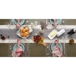 DII Woven Paper Placemat Set 6 Piece, Silver, 16x16" 9 DII Woven Paper Placemat Set 6 Piece, Silver, 16x16" -Design Imports GUEST 791b280b e14f 4c4c 8d5f 493464c92903