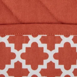 Design Imports Spice Lattice Oven Mitt And Potholder Set