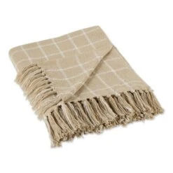 50"x60" Checked Plaid Throw Blanket - Design Imports -Design Imports GUEST 7981774b 481a 4cb5 873c 1d82cb1a089d