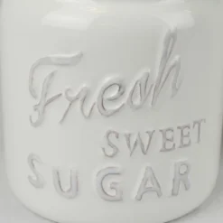 Design Imports Aqua Ceramic Jar Canister Set/3 -Design Imports GUEST 7afa54cf 8680 47a3 a6e1 a025b953133e