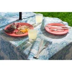 Design Imports Blue Watercolor Paisley Print Outdoor Tablecloth With Zipper 60 Round 14 Design Imports Blue Watercolor Paisley Print Outdoor Tablecloth With Zipper 60 Round -Design Imports GUEST 7c40b45e db81 4cf3 ba13 964266b7c59c