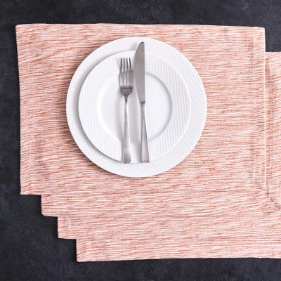 Design Imports Space Dyed Placemat Set/4, Sedona Sunset 2 Design Imports Space Dyed Placemat Set/4, Sedona Sunset - Image 2