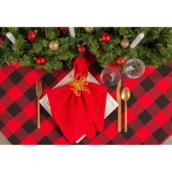 Design Imports Tango Red/Black Buffalo Check Tablecloth 60X104 13 Design Imports Tango Red/Black Buffalo Check Tablecloth 60X104 -Design Imports GUEST 7d58c313 79eb 4497 b561 376d6784bc61