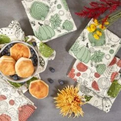 Design Imports Printed Dishtowel & Dishcloth Set 6 Piece, Veggie Print, Dt 18X28", Dc 13X13" 14 Design Imports Printed Dishtowel & Dishcloth Set 6 Piece, Veggie Print, Dt 18X28", Dc 13X13" -Design Imports GUEST 7e7659d7 b52a 4de3 86fe 69ae3bc66422