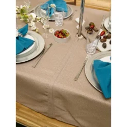 Design Imports Stone Tonal Lattice Print Outdoor Tablecloth With Zipper 60 Round -Design Imports GUEST 7f62a964 d93f 452d a96f cd761ecdd4d8
