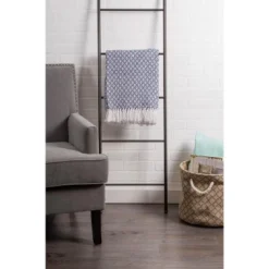 Design Imports Nautical Blue Mini Diamond Throw -Design Imports GUEST 80354fc9 11d9 4c06 b00e 2c9589ce047c