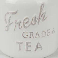 Design Imports Red Ceramic Jar Canister Set/3 -Design Imports GUEST 80b1cbd4 8815 4ca0 9a8f d38d68473904