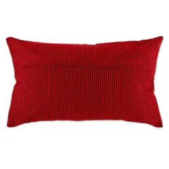 4pk 12"x20" Assorted Throw Pillow Covers Red/Black - Design Imports -Design Imports GUEST 8234ce3b 1619 4881 a2a7 639ede29fdbd
