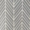 Design Imports Polyester Bin Herringbone Gray Square 11X11X11