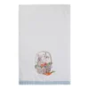 Design Imports Flower Garden Kitchen Textiles, 18X28", Floral Bunnies, 3 Pieces