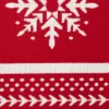 NORDIC SNOWFLAKE STRIPE JACQUARD PLACEMAT SET/4