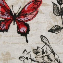 3pc Cotton Botanical Apron Kitchen Set - Design Imports: Floral Pattern, Machine Washable, White, Kitchen Textile Set -Design Imports GUEST 874100c0 54e7 4ff4 b9ab 1371e343ce57