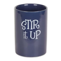 Design Imports Nautical Blue Stir It Up Ceramic Utensil Holder -Design Imports GUEST 87ad664f 6fa1 4912 9368 4eb4ecd0c28a