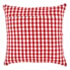 4pk 18"x18" Gingham Buffalo Check Assorted Square Throw Pillow Covers - Design Imports