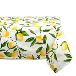 Design Imports Lemon Bliss Printed Tablecloth, Lemon Bliss, 52X52" -Design Imports GUEST 88437808 4a53 4522 b8f1 6cddf2374941