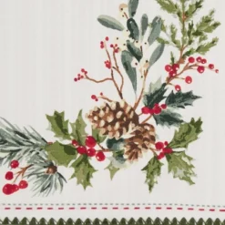 Design Imports Heritage Holiday Sprigs Reversible Embellished Placemat Set/4 -Design Imports GUEST 88543289 c0bf 48ee 897a a6d95751204a