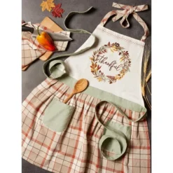 Design Imports Autumn Cotton Skirt Apron -Design Imports GUEST 8858c04f a936 4f12 aca1 543916679646