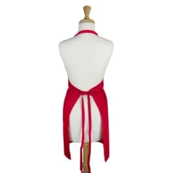 Design Imports Chino Chef Apron Tango Red