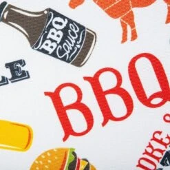 Design Imports Bbq Fun Print Outdoor Tablecloth With Zipper 60 Round -Design Imports GUEST 89c24458 d36b 4f86 8043 505d6948f312